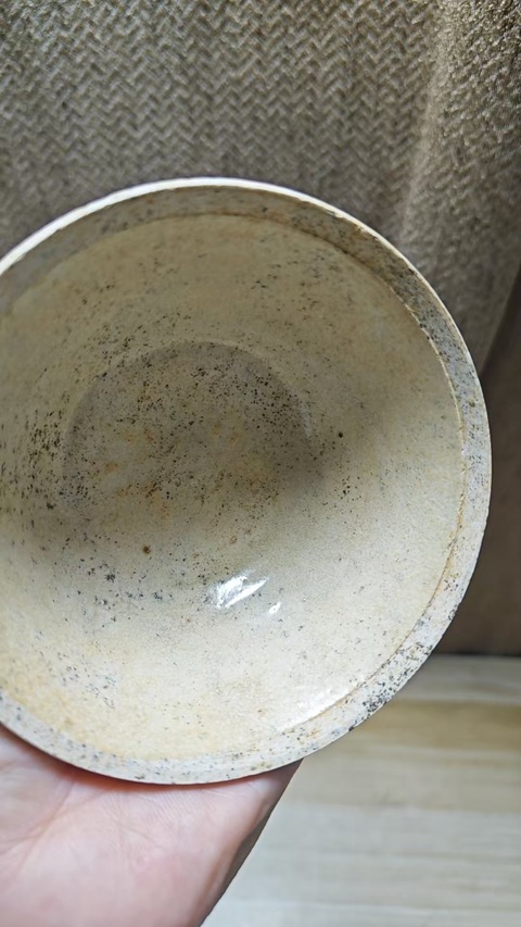 古玩陶瓷雙色釉茶盞真品鑒賞圖