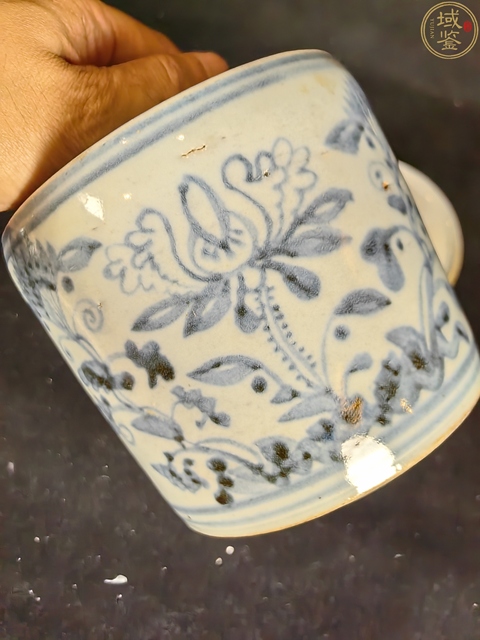 古玩陶瓷青花香薰真品鑒賞圖