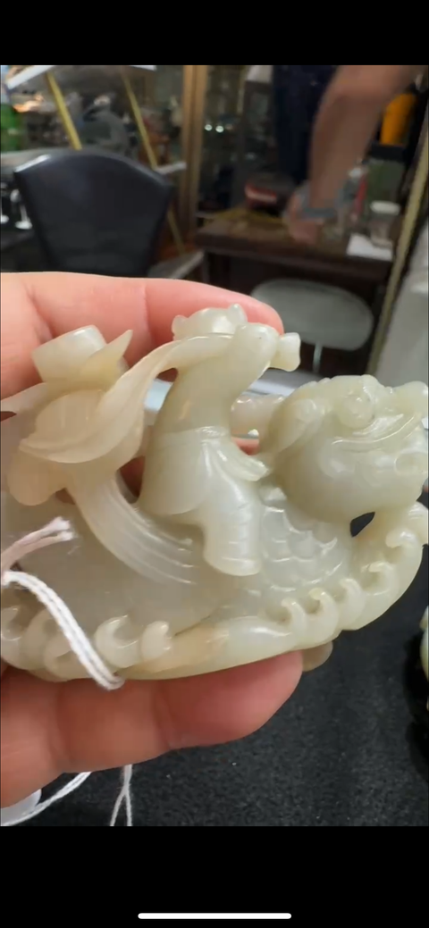 古玩玉器和田玉把件真品鑒賞圖
