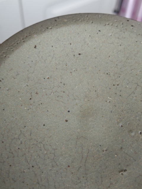 古玩陶瓷鈞窯月白釉盤真品鑒賞圖