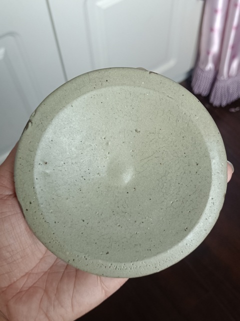 古玩陶瓷鈞窯月白釉盤真品鑒賞圖