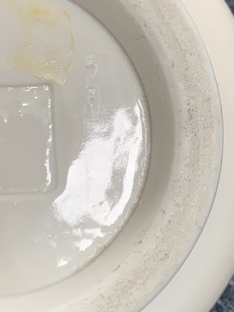 古玩陶瓷晚清民國德化白釉雙獅耳爐真品鑒賞圖