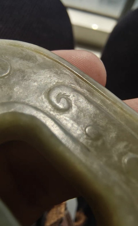 古玩玉器和田玉碧真品鑒賞圖