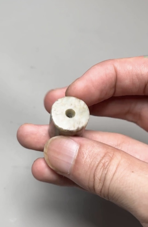 古玩玉器仿古玉勒子真品鑒賞圖