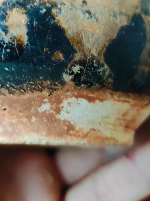 古玩陶瓷吉州窯窯變釉鼓釘罐真品鑒賞圖