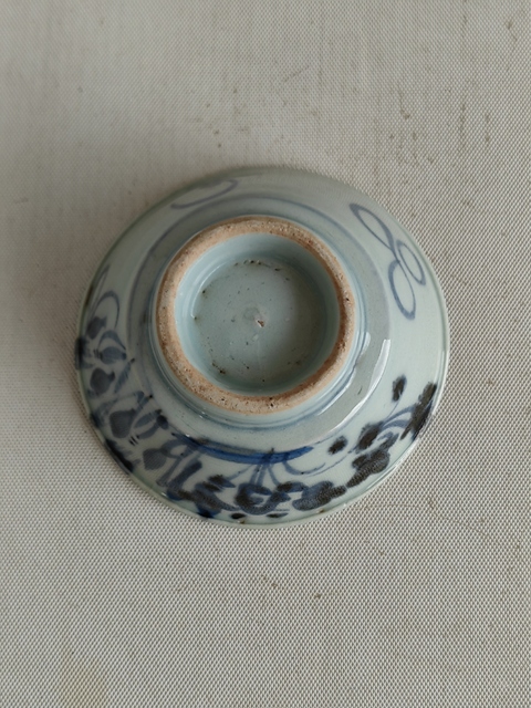古玩陶瓷乾嘉青花碗真品鑒賞圖