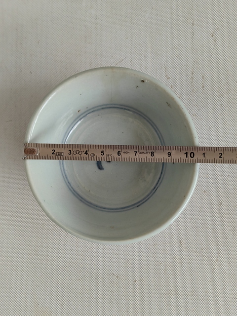 古玩陶瓷乾嘉青花碗真品鑒賞圖