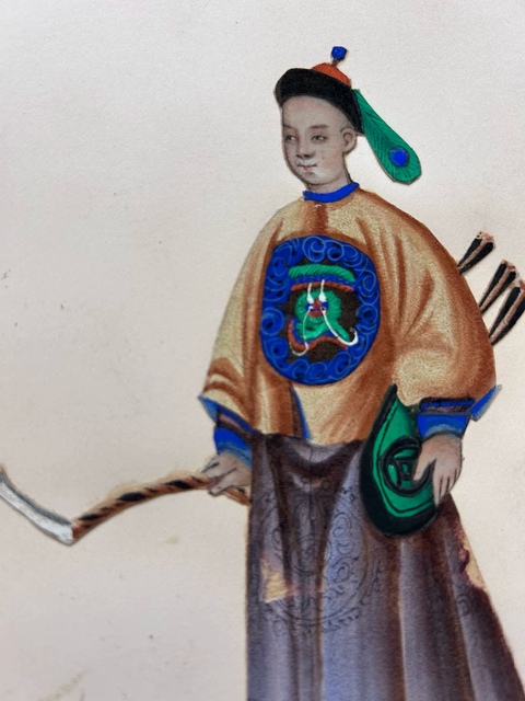 古玩字畫通草畫真品鑒賞圖