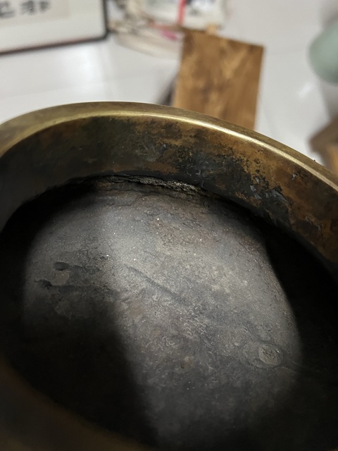 古玩銅器銅爐真品鑒賞圖