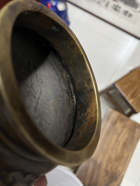 古玩銅器銅爐真品鑒賞圖