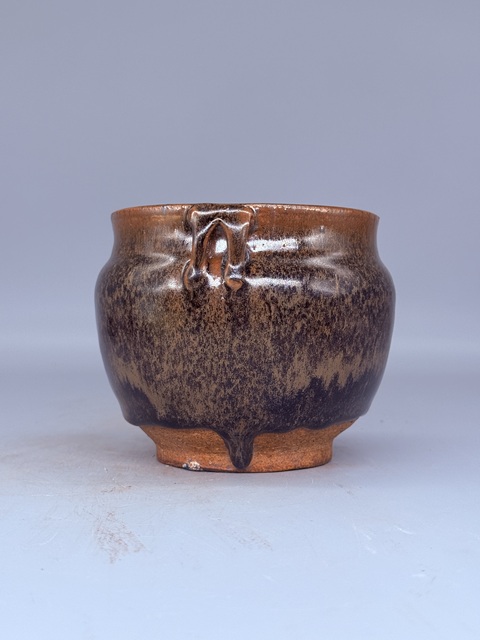 古玩陶瓷磁州窯系四系罐真品鑒賞圖