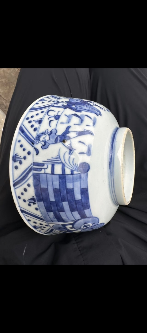古玩陶瓷青花碗真品鑒賞圖