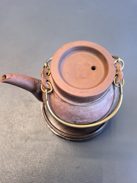 古玩雜項(xiàng)民國(guó)淄博紫砂茶壺拍賣，當(dāng)前價(jià)格1680元