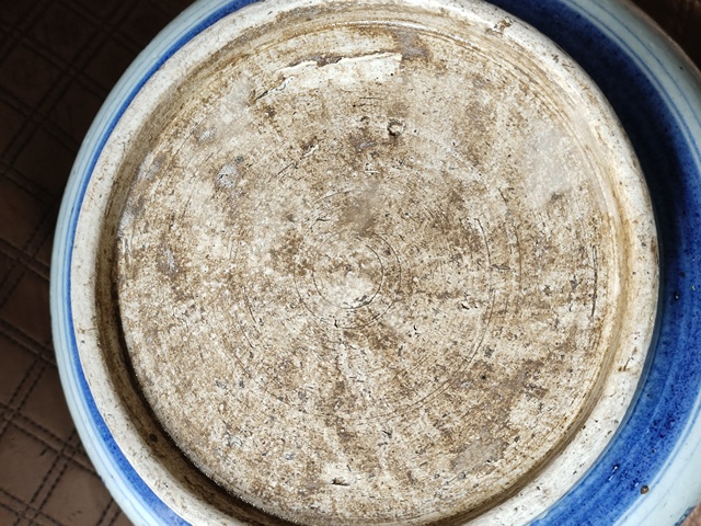 古玩陶瓷青花詩文爐真品鑒賞圖
