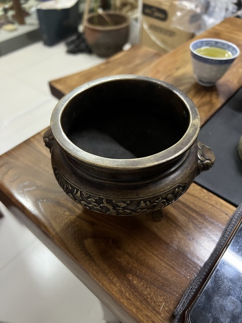 古玩銅器銅爐真品鑒賞圖
