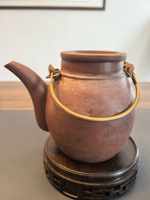 古玩雜項(xiàng)民國(guó)淄博紫砂茶壺拍賣，當(dāng)前價(jià)格1680元