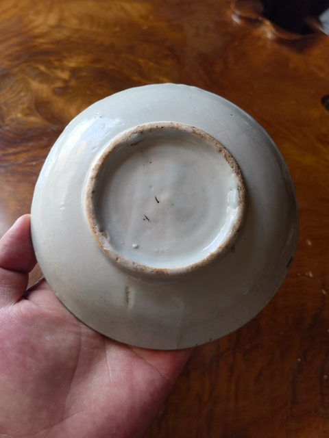古玩陶瓷德化窯青花盤真品鑒賞圖