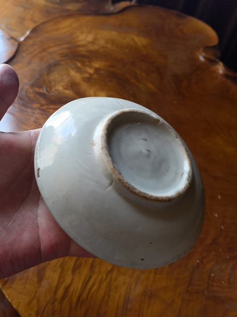 古玩陶瓷德化窯青花盤真品鑒賞圖
