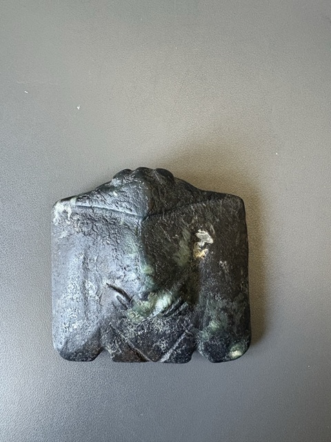 古玩玉器仿古玉梟型件真品鑒賞圖