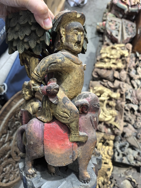 古玩雜項木雕真品鑒賞圖
