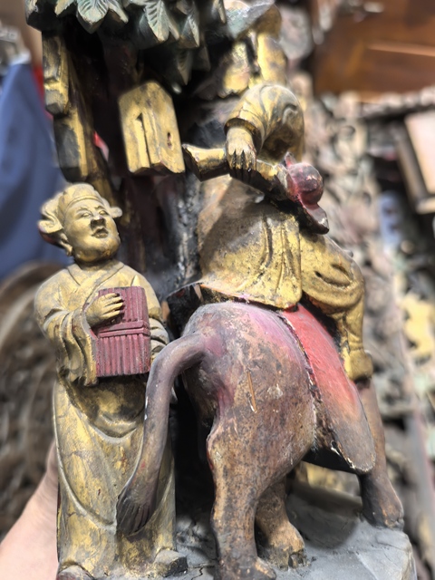 古玩雜項木雕真品鑒賞圖