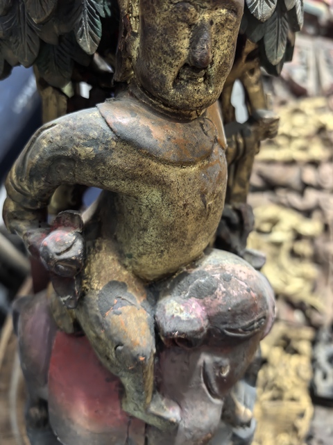 古玩雜項木雕真品鑒賞圖