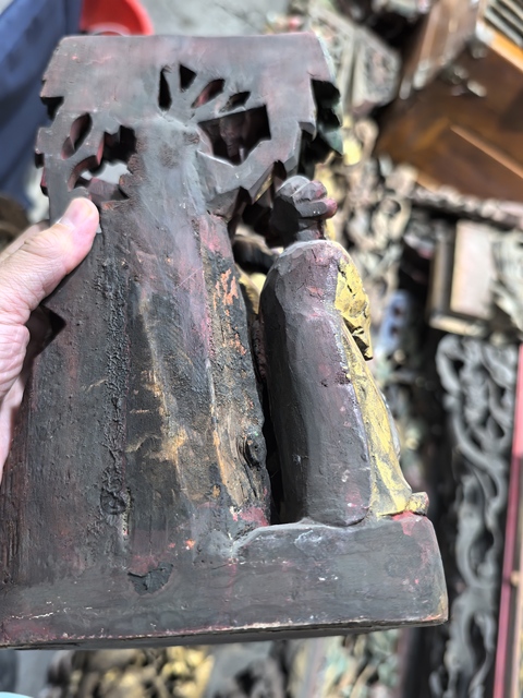 古玩雜項木雕真品鑒賞圖