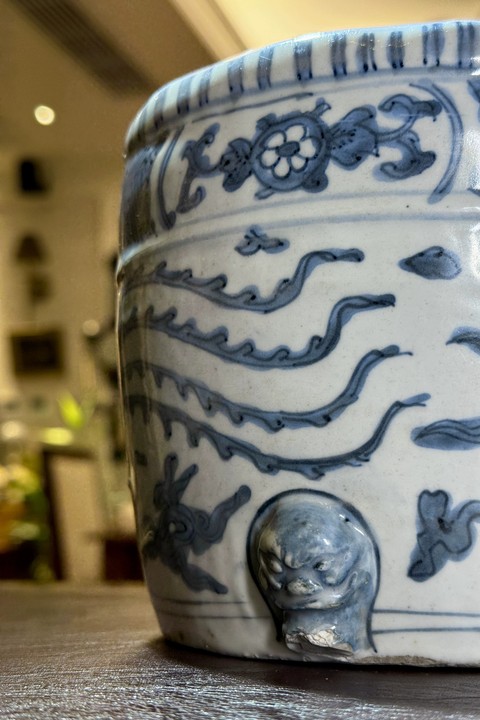 古玩陶瓷青花爐真品鑒賞圖