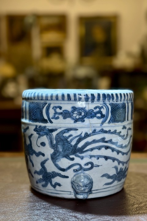 古玩陶瓷青花爐真品鑒賞圖