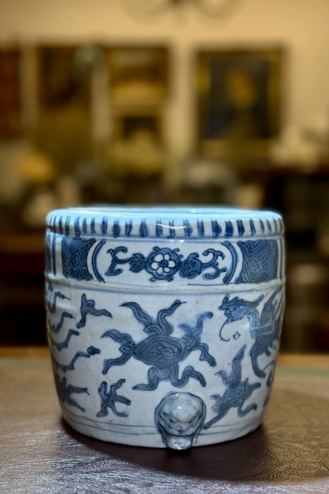 古玩陶瓷青花爐真品鑒賞圖