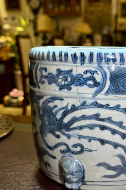 古玩陶瓷青花爐真品鑒賞圖