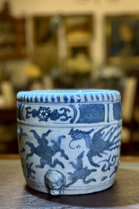 古玩陶瓷青花爐真品鑒賞圖