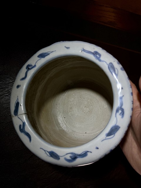 古玩陶瓷青花爐真品鑒賞圖
