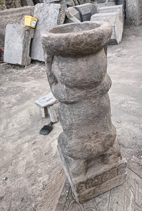 古玩雜項猴燈真品鑒賞圖