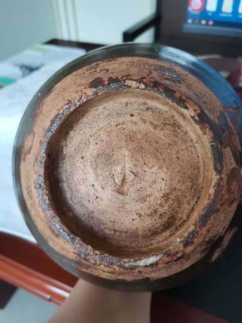 古玩陶瓷褐釉剔花嘟嚕瓶拍賣,當前價格120000元