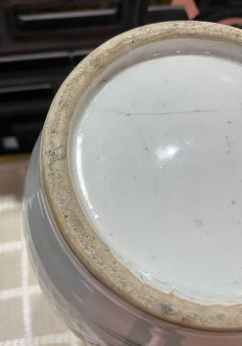 古玩陶瓷人物紋瓶真品鑒賞圖