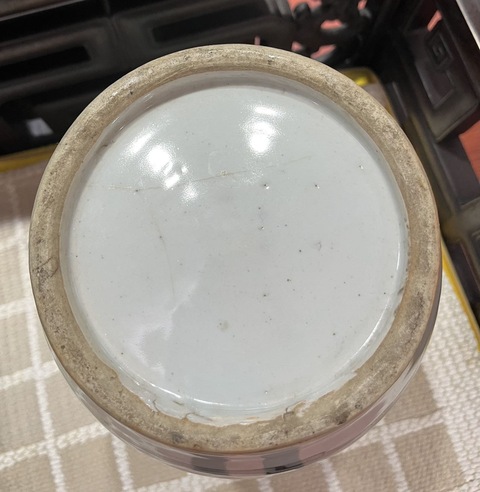 古玩陶瓷人物紋瓶真品鑒賞圖