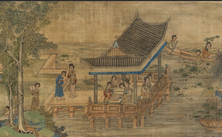 古玩字畫百美圖真品鑒賞圖