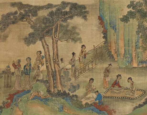 古玩字畫百美圖真品鑒賞圖