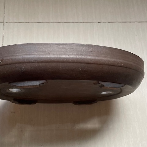 古玩雜項紫砂花盆真品鑒賞圖