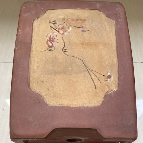 古玩雜項(xiàng)紫砂花盆真品鑒賞圖