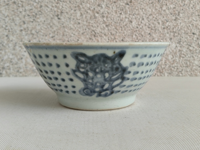 古玩陶瓷青花碗真品鑒賞圖