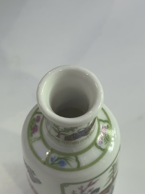 古玩陶瓷粉彩人物三娘教子棒槌瓶拍賣,當前價格77元