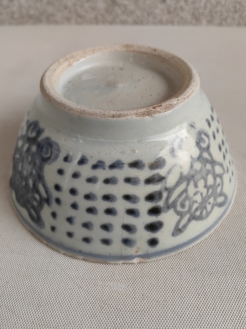 古玩陶瓷青花碗拍賣,當前價格398元
