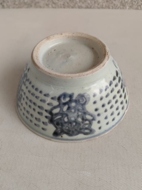 古玩陶瓷青花碗拍賣,當前價格398元