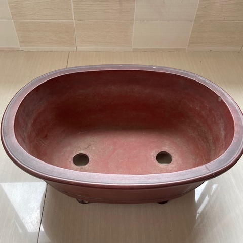 古玩雜項紫砂花盆真品鑒賞圖