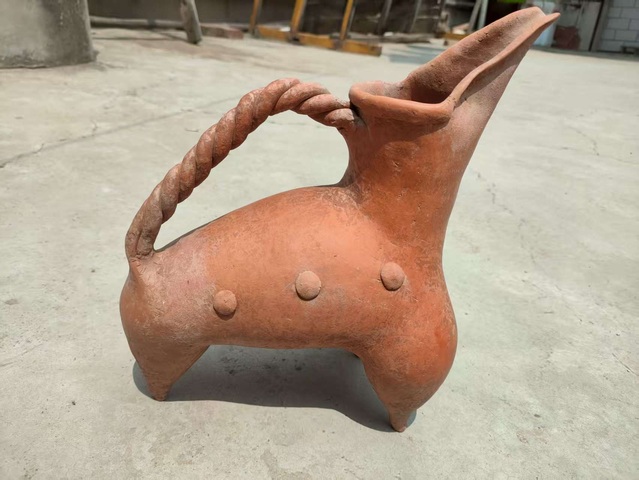 古玩陶瓷陶鬶真品鑒賞圖