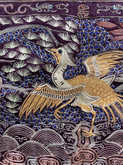古玩雜項刺繡上衣真品鑒賞圖