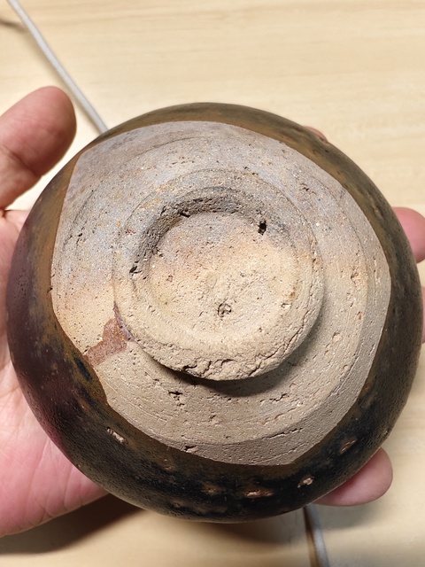 古玩陶瓷建窯系福清窯黑釉茶盞真品鑒賞圖
