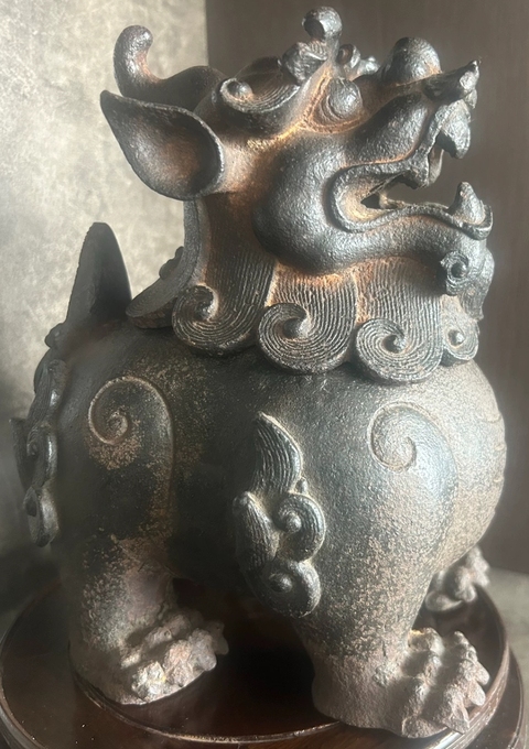 古玩雜項鐵香薰真品鑒賞圖